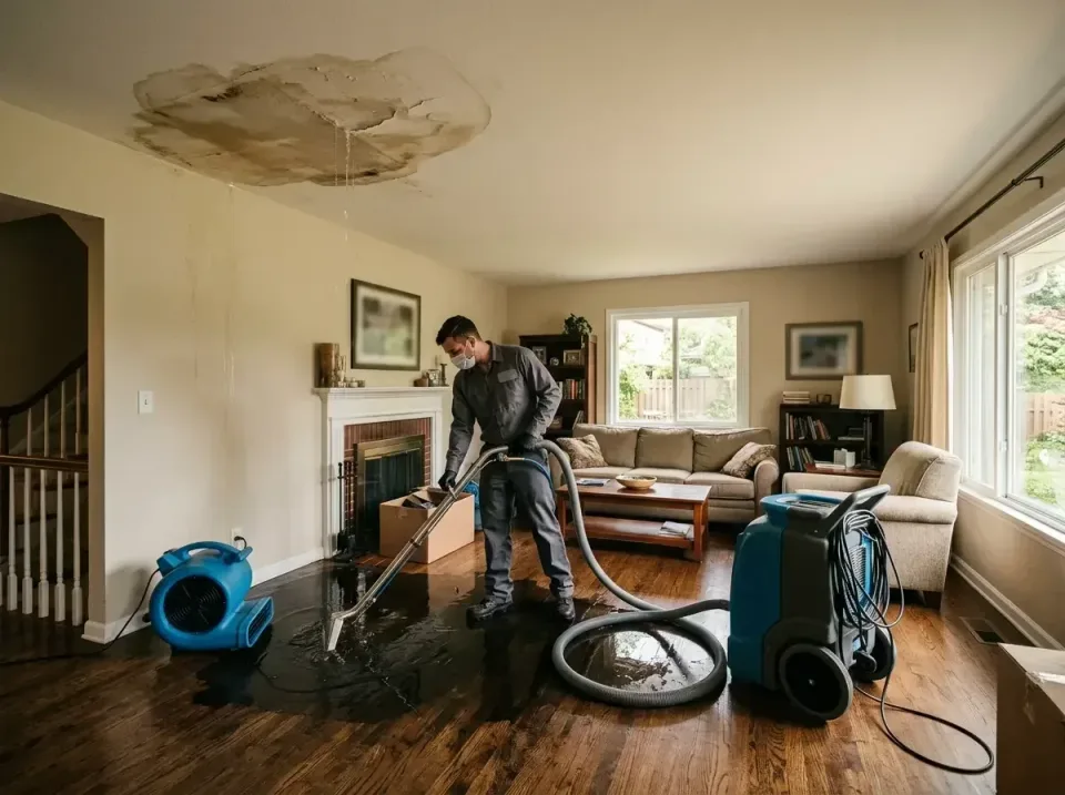 attic-pipe-burst-ceiling-drip-008 — frequently asked questions, Water Damage Restoration & Carpet Care in Haddon Heights, NJ